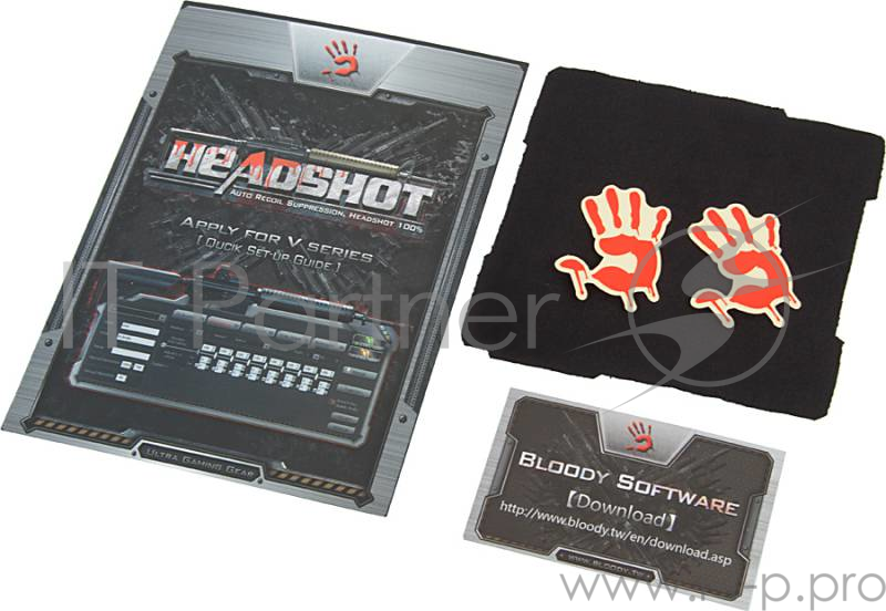Мышь A4Tech Bloody V5 Gaming USB (Черный)