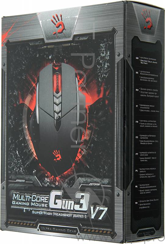 Мышь A4Tech Bloody V7 Gaming USB (Черный) (694748)