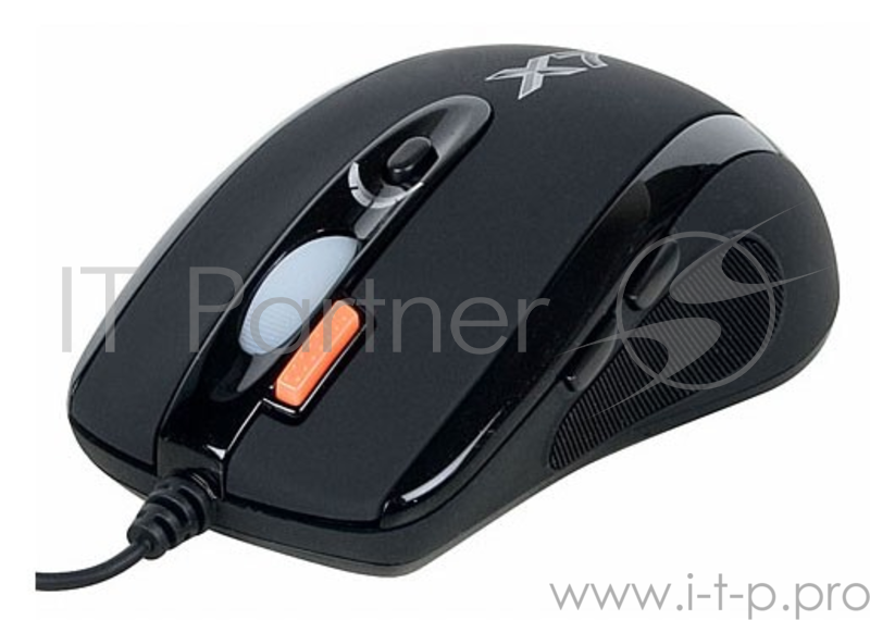 Мышь A4Tech X(7)-710MK Мини (черный) USB, 2000dpi, встр. память 16Кб, 1000ГЦ, 6 кнопок.