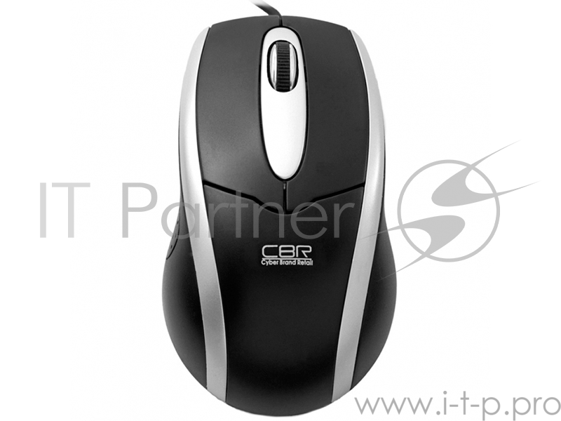 Мышь CBR CM-101 Black USB, Мышь 1200dpi, офисн.