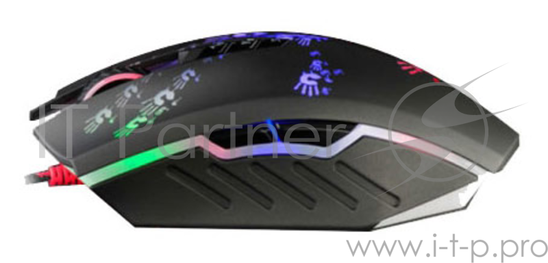 Мышь A4Tech Bloody A6 Blazing black Laser (4000dpi) USB Gaming (8but)