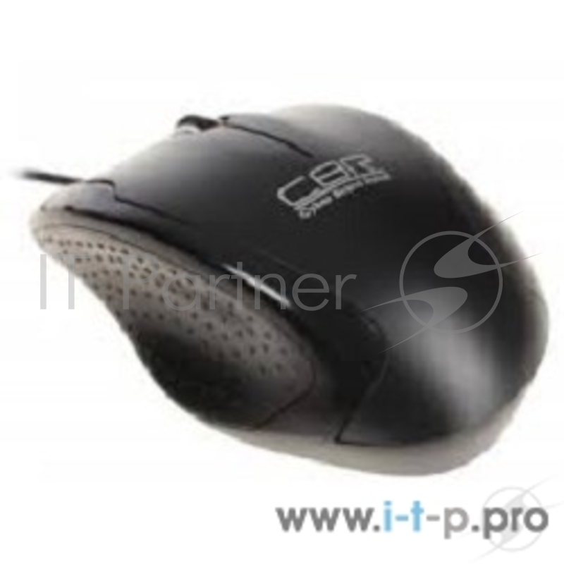 Мышь CBR CM 307 черный USB, Мышь 1200 dpi, провод 1,3м