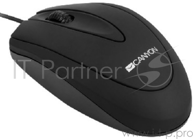 Мышь CANYON CNE-CMS1 Black {Optical 800 dpi, 3 btn}