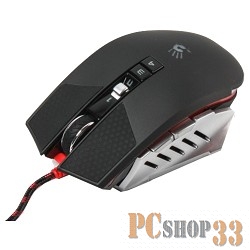 Мышь A4Tech Bloody Terminator TL6 черный/серый лазерная (8200dpi) USB2.0 игровая (8but)