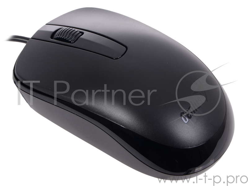 Мышь Genius DX-120, USB (чёрная, оптическая 1000dpi)