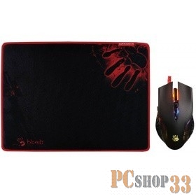 Мышь A4 Bloody Q5081S черный оптическая (3200dpi) USB2.0 игровая (8but)