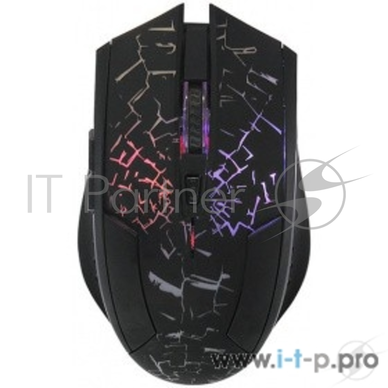 Мышь Qumo Terra M02, проводная, оптическая,1000/1600/2400/3200 dpi