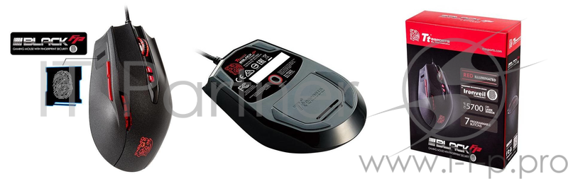 Мышь Tt eSPORTS Black FP (Black)