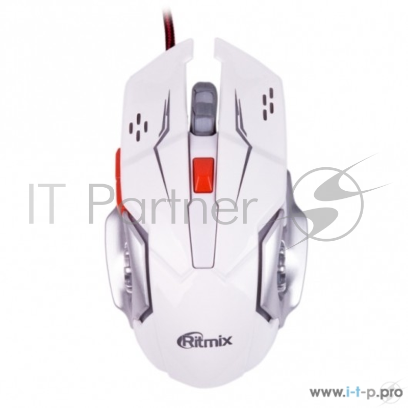 Мышь проводная RITMIX ROM-355 White