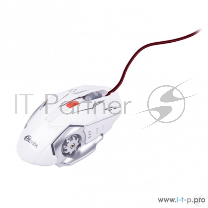 Мышь проводная RITMIX ROM-355 White