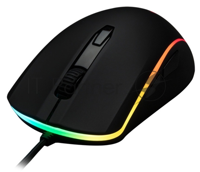 Игровая мышь HyperX Pulsefire Surge (6 кнопок, 16000 dpi, USB, RGB подсветка, HX-MC002B)