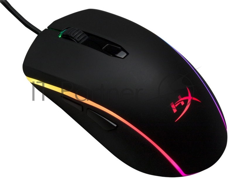 Игровая мышь HyperX Pulsefire Surge (6 кнопок, 16000 dpi, USB, RGB подсветка, HX-MC002B)