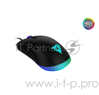 Игровая мышь ThunderX3 AM7 (8 кнопок, RGB подсветка, 12000 DPI, USB)