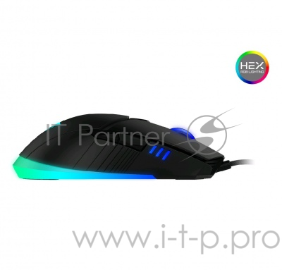 Игровая мышь ThunderX3 AM7 (8 кнопок, RGB подсветка, 12000 DPI, USB)