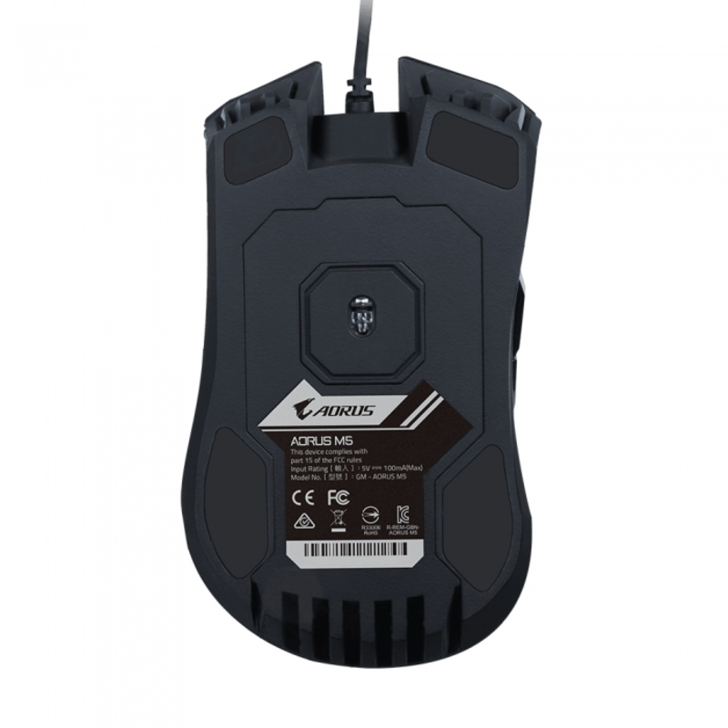 Мышка USB OPTICAL BLACK AORUS M5 GIGABYTE