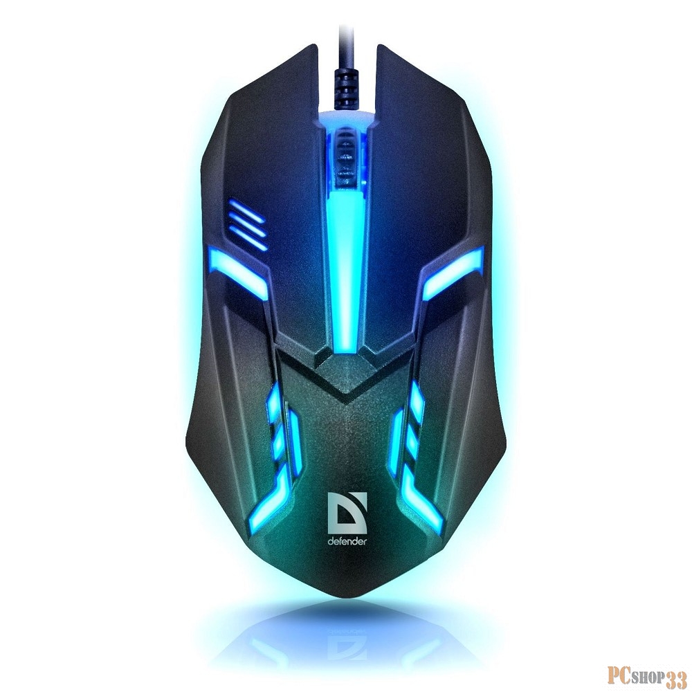 Мышь DEFENDER USB OPTICAL HIT MB-550 BLACK 52550