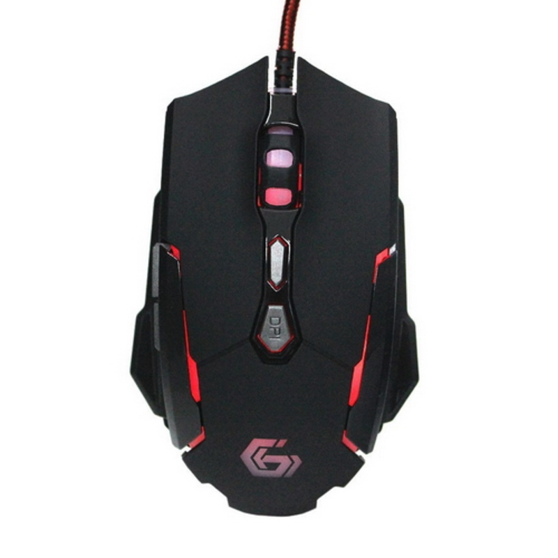 Мышь игровая Gembird MG-600, USB, черный, код