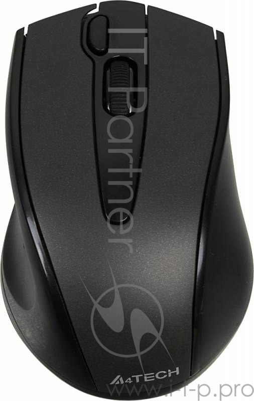 Мышь Беспроводная A4TECH G9-500F-1, USB (черный) Nano 2.4 ГГц, 4кн, V-Track