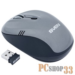 Мышь SVEN RX-330 Wireless серая