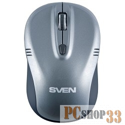 Мышь SVEN RX-330 Wireless серая