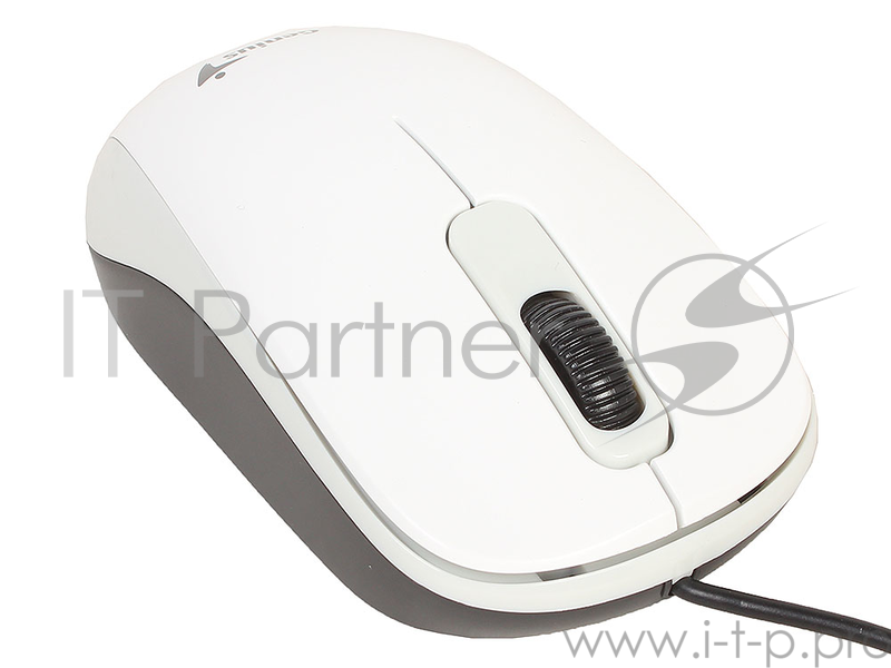 Мышь Genius DX-110 White, оптическая, 1200 dpi, 3 кнопки, USB