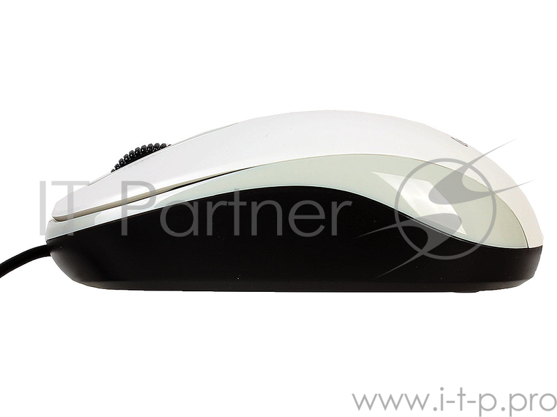 Мышь Genius DX-110 White, оптическая, 1200 dpi, 3 кнопки, USB