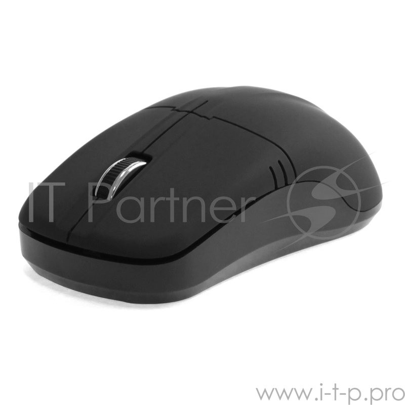 Беспроводная мышь CROWN CMM-932W (3 кнопки 1000DPI Нано ресивер,2.4ГГц Soft-touch пластик, питание АА (в комплекте) ,Plug & Play)