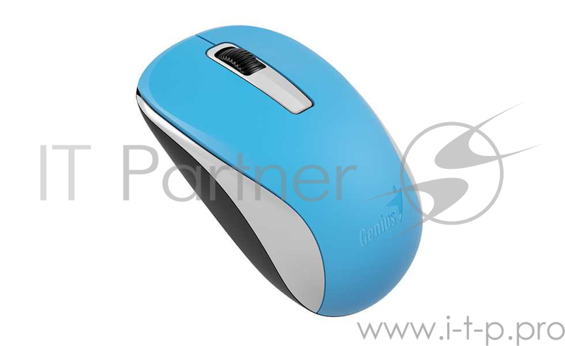 Мышь Genius беспроводная NX-7005 (голубая, BlueEye 1200 dpi)