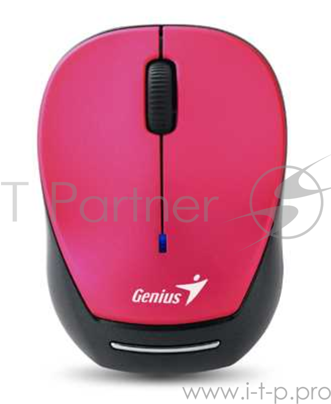 Мышь Genius беспроводная Micro Traveler 9000R V3 розовый/чёрный (Pink, встроенная перезаряжаемая Li-polymer battery ( 240mAh))