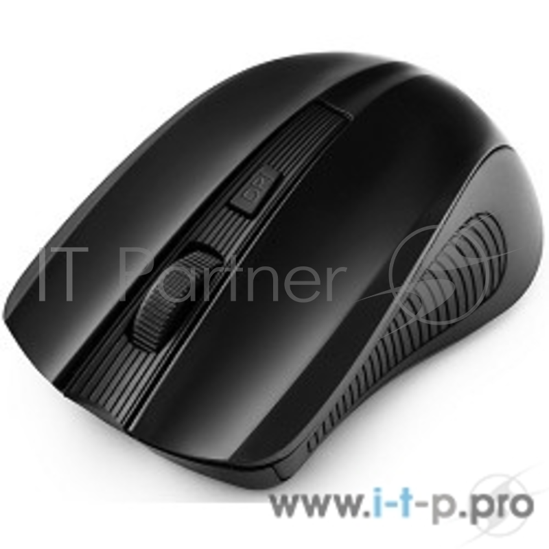 Мышь беспров. Гарнизон GMW-405, чип X2, черный, 1600 DPI, 3 кн.+ колесо-кнопка