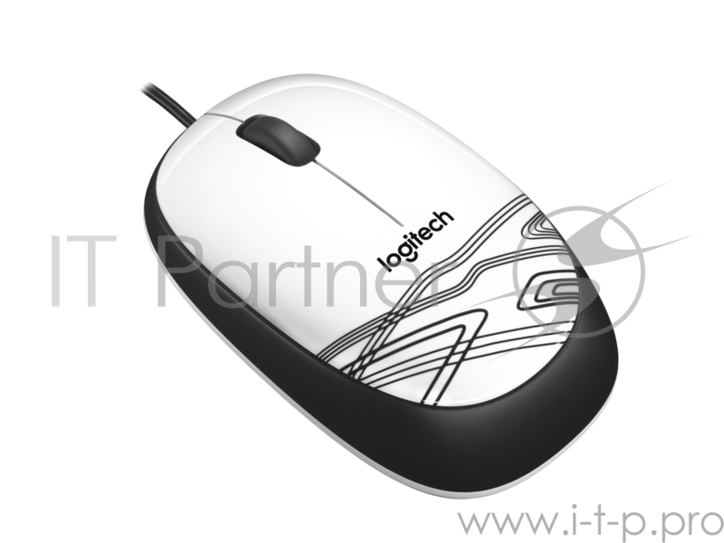 Мышь Logitech беспроводная M105 белая, WHITE-2.4GHZ-EMEA