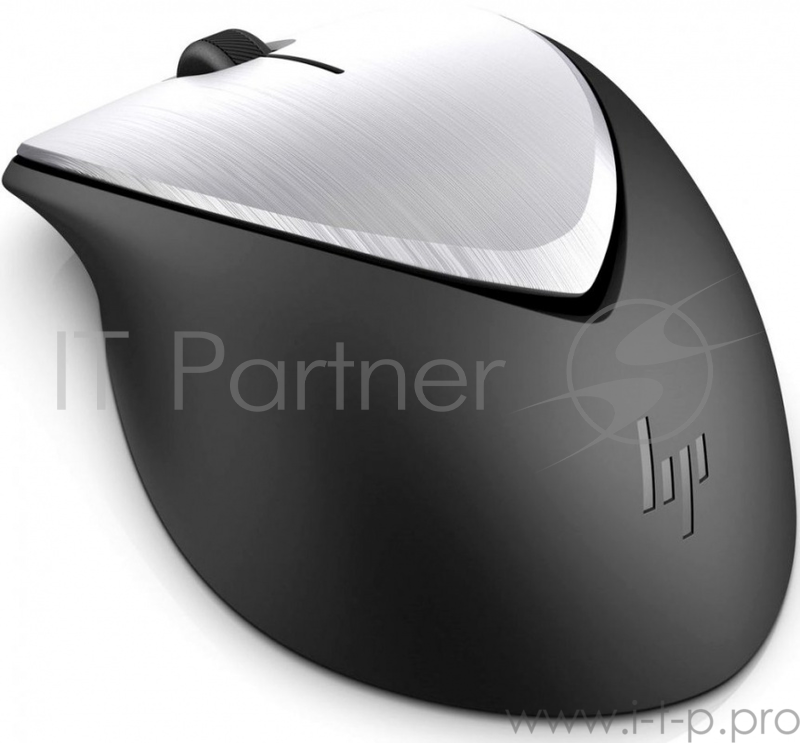 Мышь беспроводная HP ENVY Rechargeable Mouse 500, 1600dpi, 2LX92AA, Черный/Серебристый