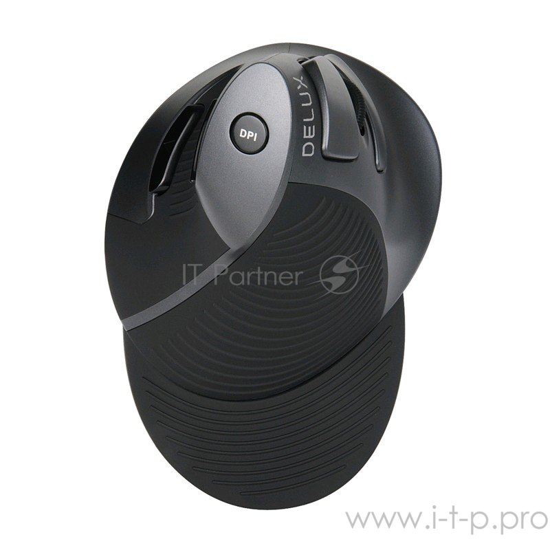 Мышь вертикальная Delux KM-618GX / Wireless / 800-1600 dpi