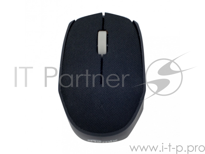 Мышь беспроводная RITMIX RMW-611 Black fabric, тканевая поверхность, 1200dpi