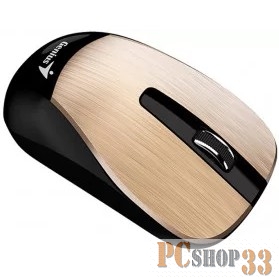 Мышь беспроводная Genius ECO-8015, 2.4 GHz, 800-1600 dpi, встроенный аккумулятор,Gold