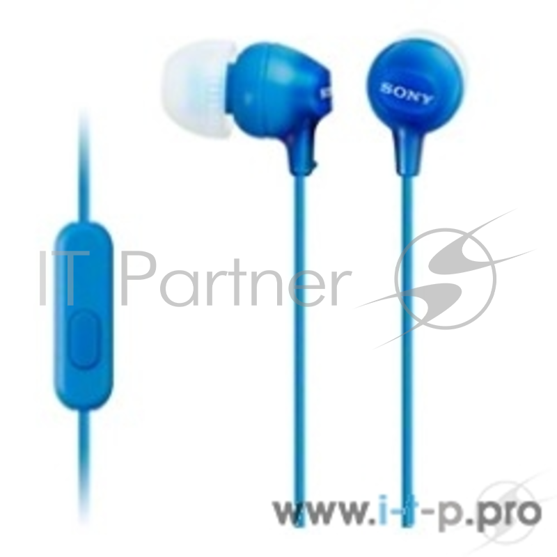 Гарнитура SONY MDR-EX15APLI.CE7, синий