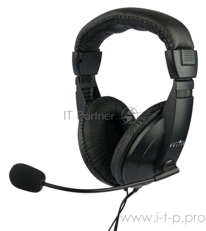 Гарнитура Oklick HS-M137V черный 1.8м мониторы оголовье