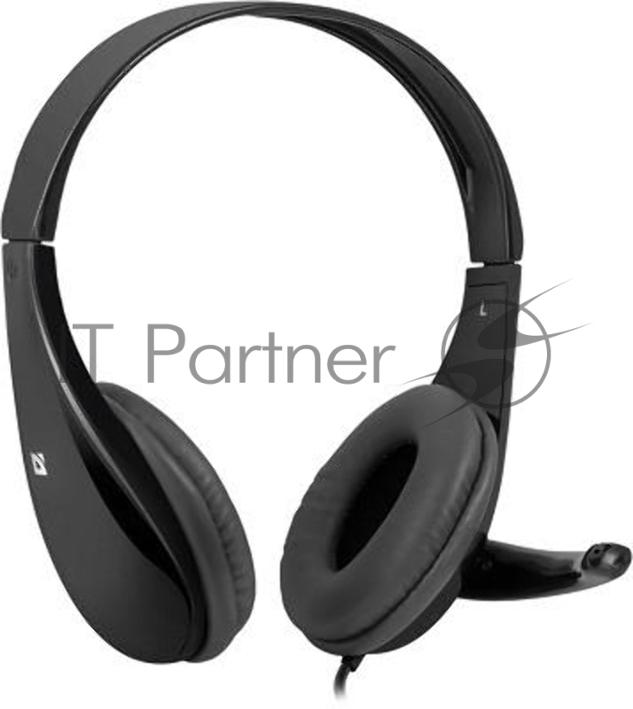 Наушники Defender Aura 111 черный, кабель 2 м