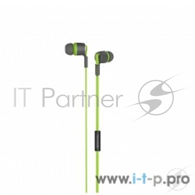 Наушники Microlab MICROLAB Наушники с микрофоном K768P gray/green, 20Hz - 20KHz