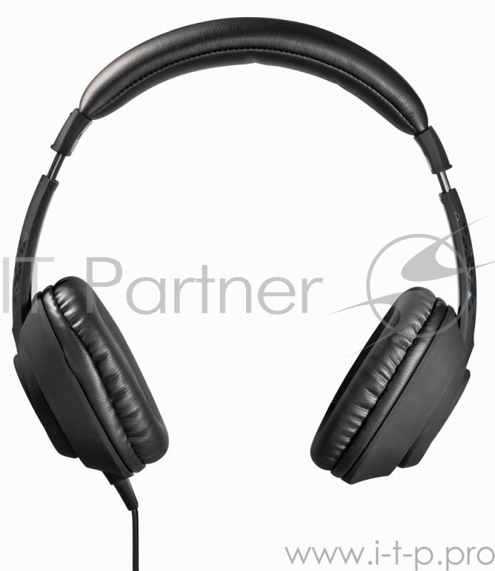 Наушники с микрофоном Hama Black Desire черный 1.8м мониторы оголовье (00053984)