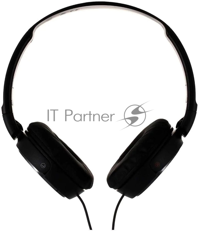 Наушники Sony MDR-ZX310APB Новые накладные наушники с гарнитурой для смартфонов и складной конструкцией, черный цвет 30 мм , 1,2 м, 24 Ом, 10 - 24 000 Гц