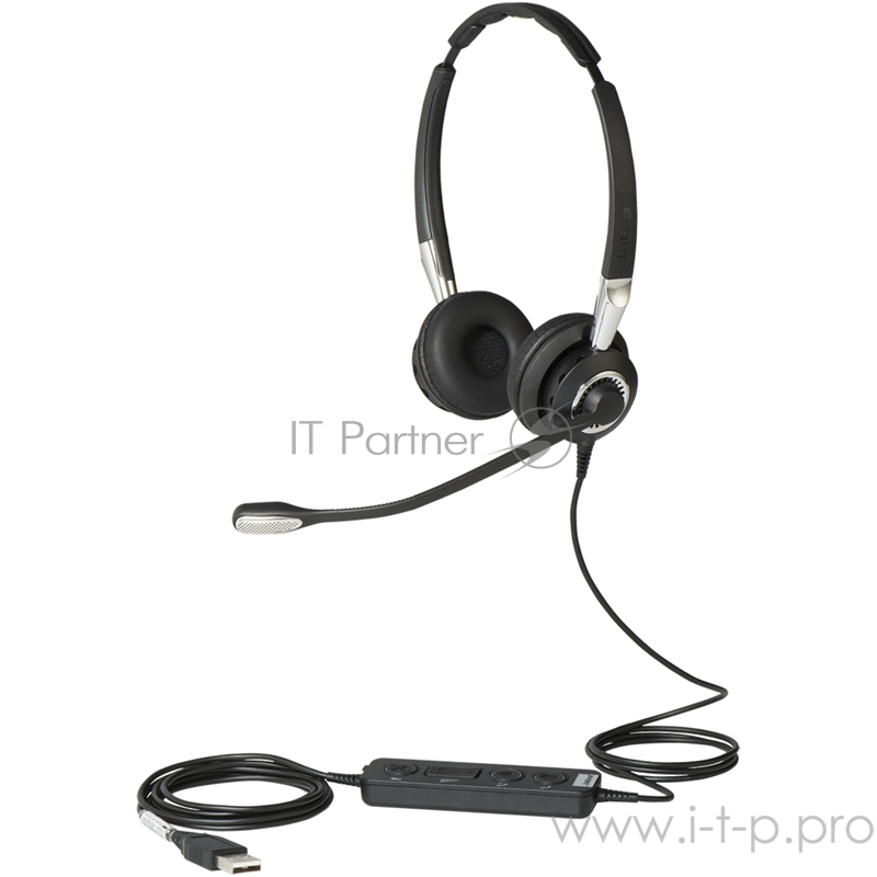 Гарнитура проводная Jabra BIZ 2400 II Duo USB UC NEXT GENERATION
