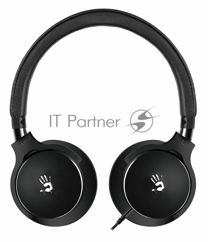 Наушники с микрофоном A4 Bloody M510 черный 1.2м мониторы оголовье