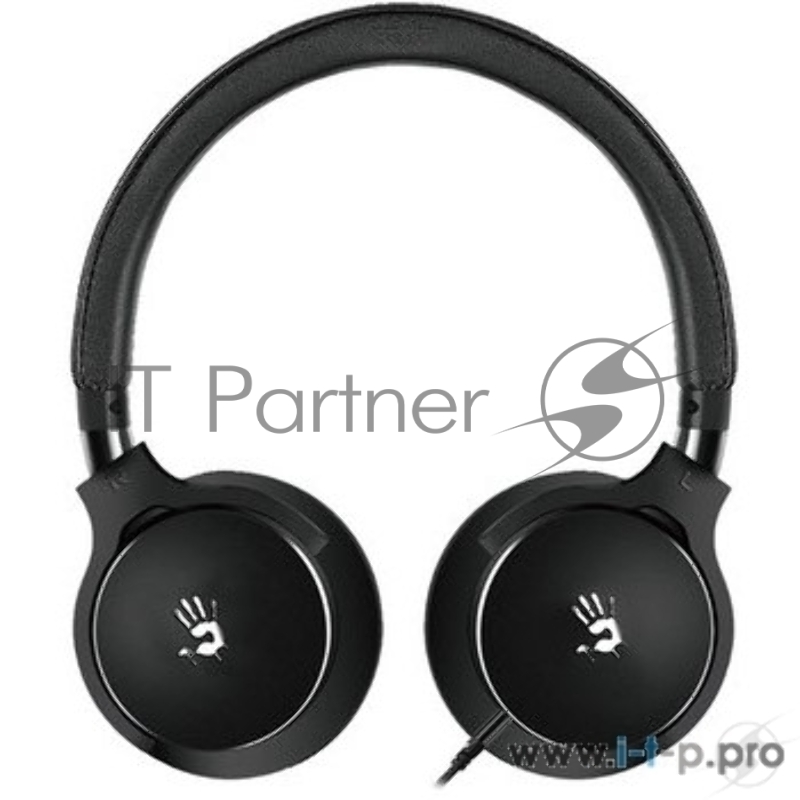 Наушники с микрофоном A4 Bloody M510 черный 1.2м мониторы оголовье