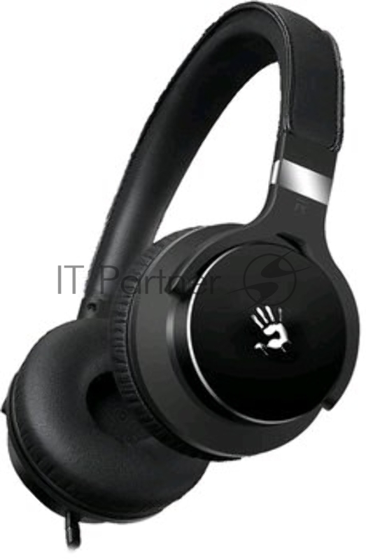 Наушники с микрофоном A4 Bloody M510 черный 1.2м мониторы оголовье