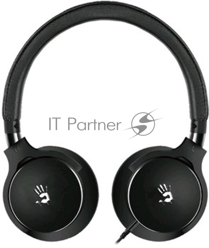 Наушники с микрофоном A4 Bloody M510 черный 1.2м мониторы оголовье