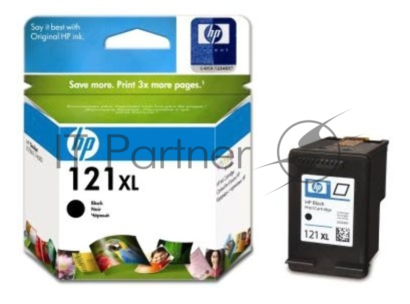 Картридж HP DJ F4283/D2563, №121XL (O) CC641HE, BK