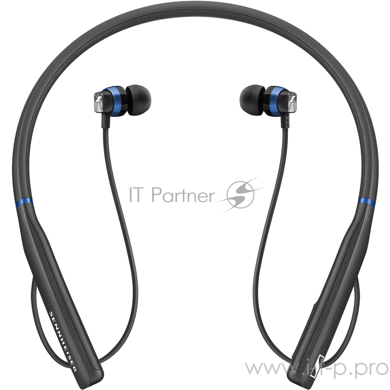Наушники беспроводные Sennheiser Наушники беспроводные Sennheiser/ Bluetooth 4.1 NFC внутриканальные 17-21000Гц 112дБ микрофон, до 10часов работы, чехол, сменные амбюшуры, держатель
