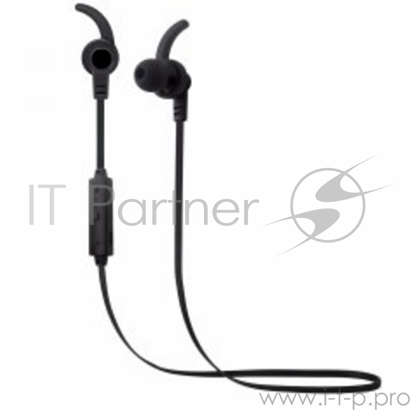 Гарнитура Bluetooth Smarterra (BTHS-5) ,черный, затычки, Bluetooth 4.1,32Ом,20гЦ -20 000Гц,металл