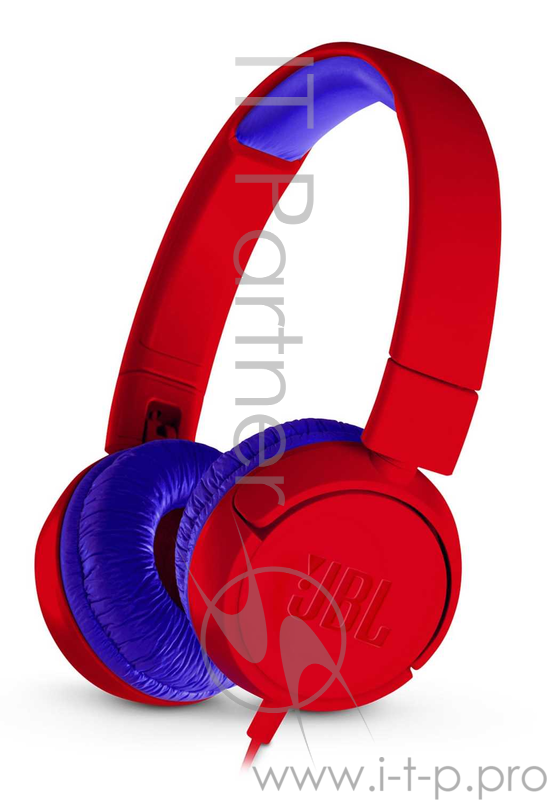 Наушники JBL Наушники накладные R 300, 32 Ом, красные